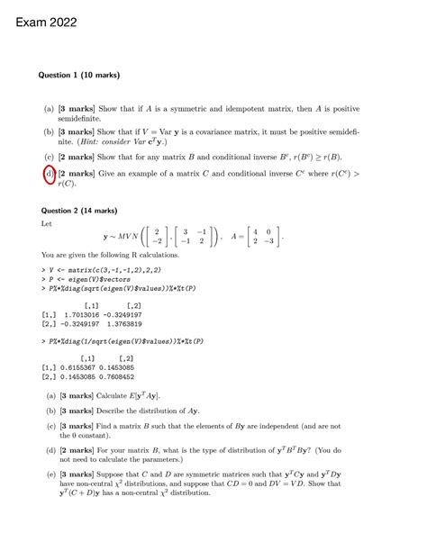 unimelb past exam|MAST30025 .